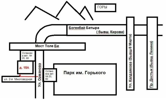 Hostel "Ormanova" Almaty Eksteriør billede